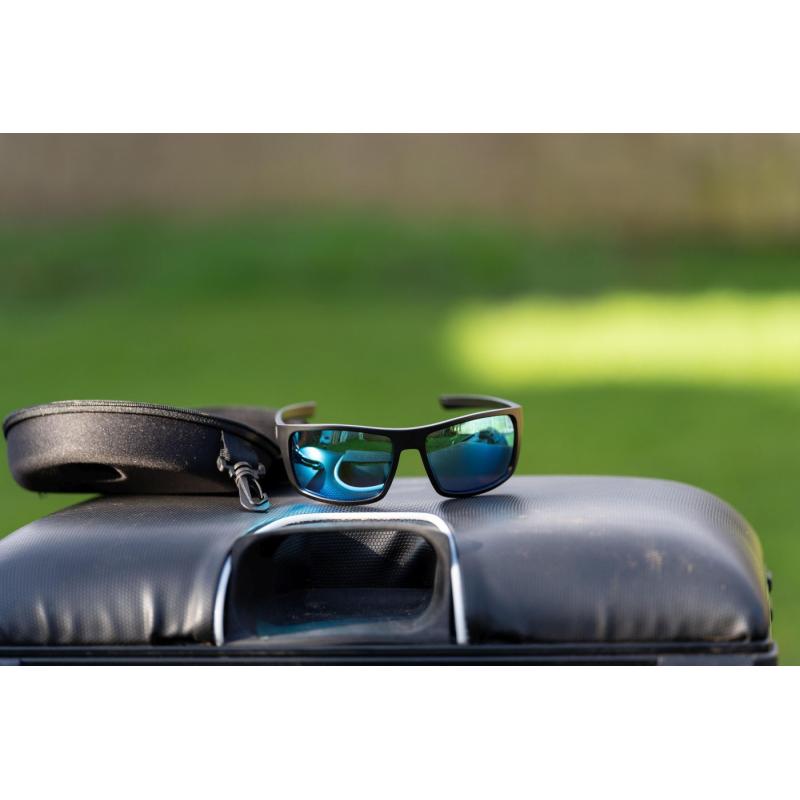 Preston Inception Wrap Sunglasses - Ice Blue Lens