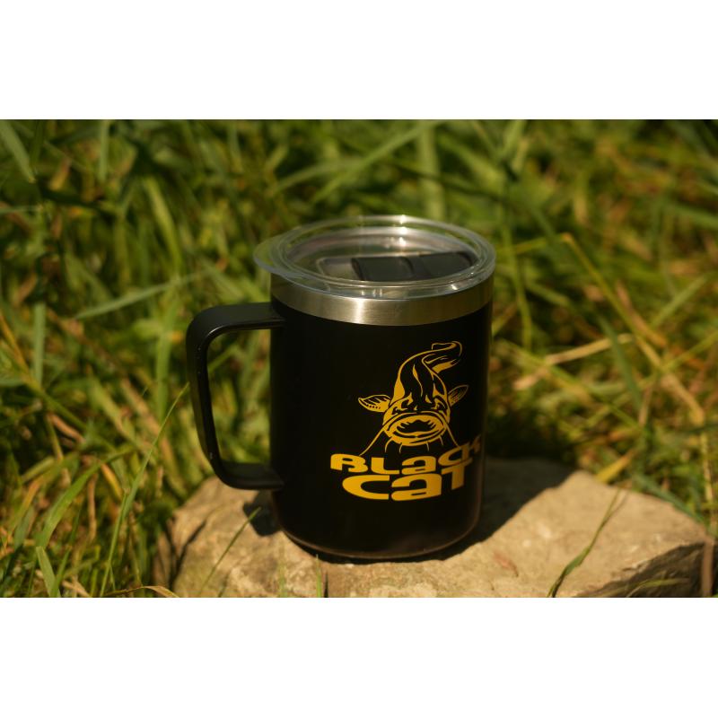 BlackCat Stainless Steel Thermal Mug