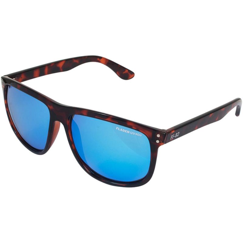 FLADEN Sonnenbrille, polarisiert, Urban brown frame, blue mirror lens