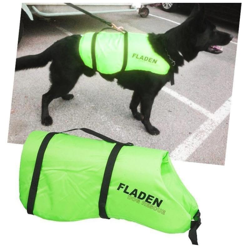 Fladen Dog vest limegreen XS