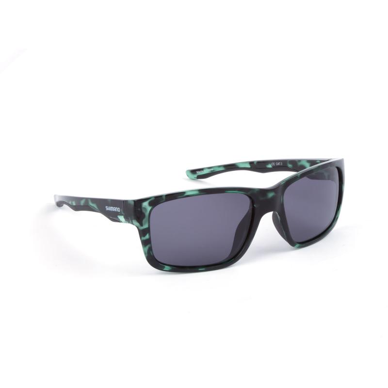 Shimano Eyewear Dark Green Tortoiseshell & Dark Grey