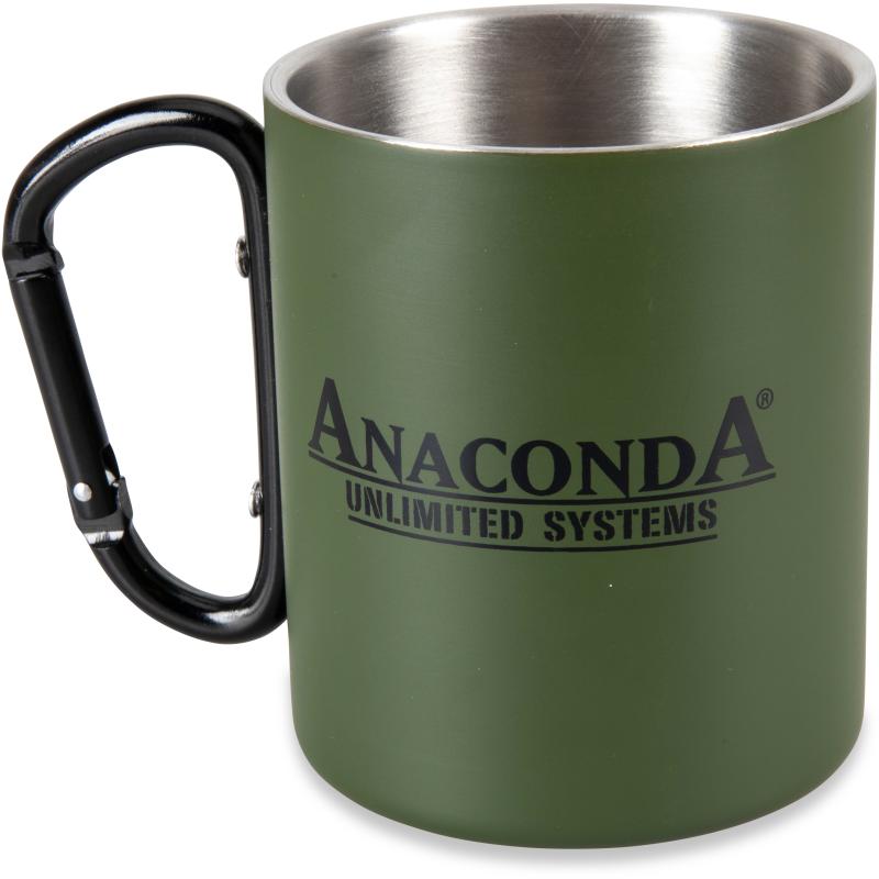 Anaconda Carabiner Mug 300ml Stainless Steel