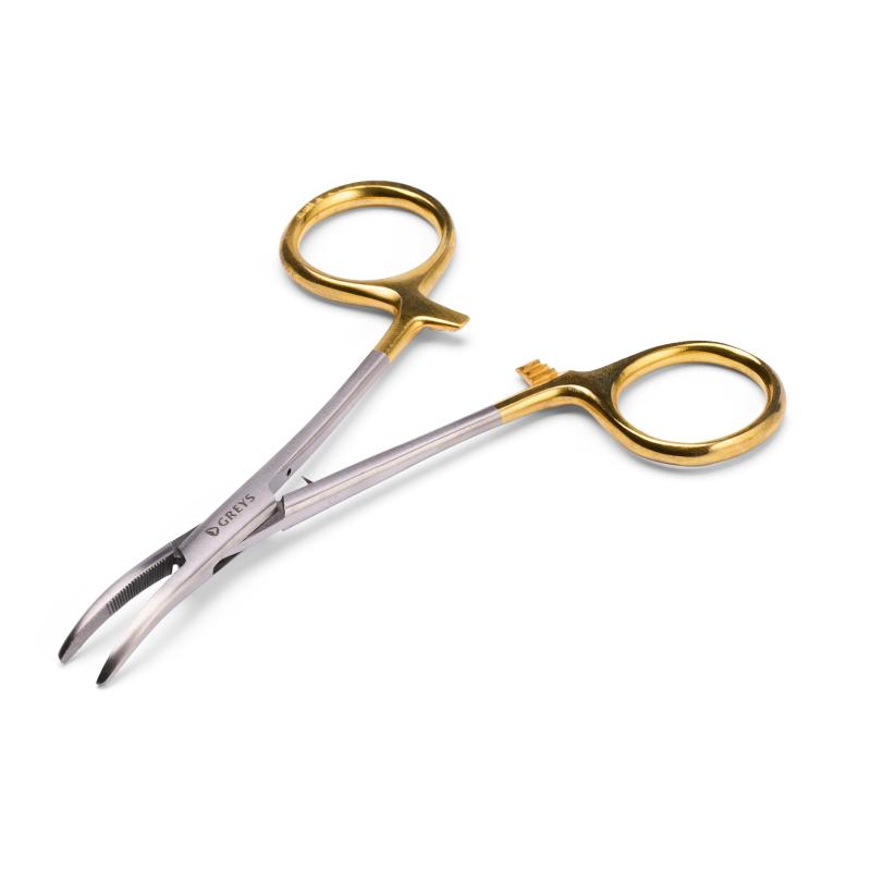 Greys Forceps Curved 5,5Inch Stainless Steel