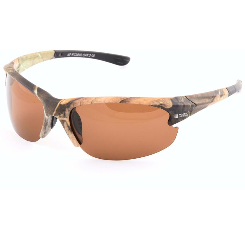 Norfin polarisierte Sonnenbrille Feeder Concept brown