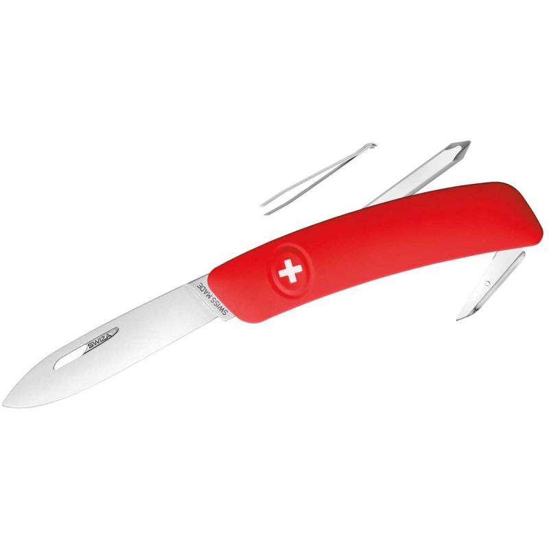 Swiza Taschenmesser D02 Rot Klingenlänge 7,5cm