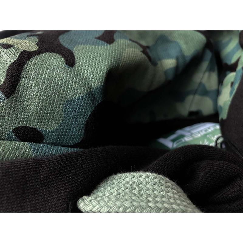 Hotspot Design Hoodie Zander with camo detail - Size M