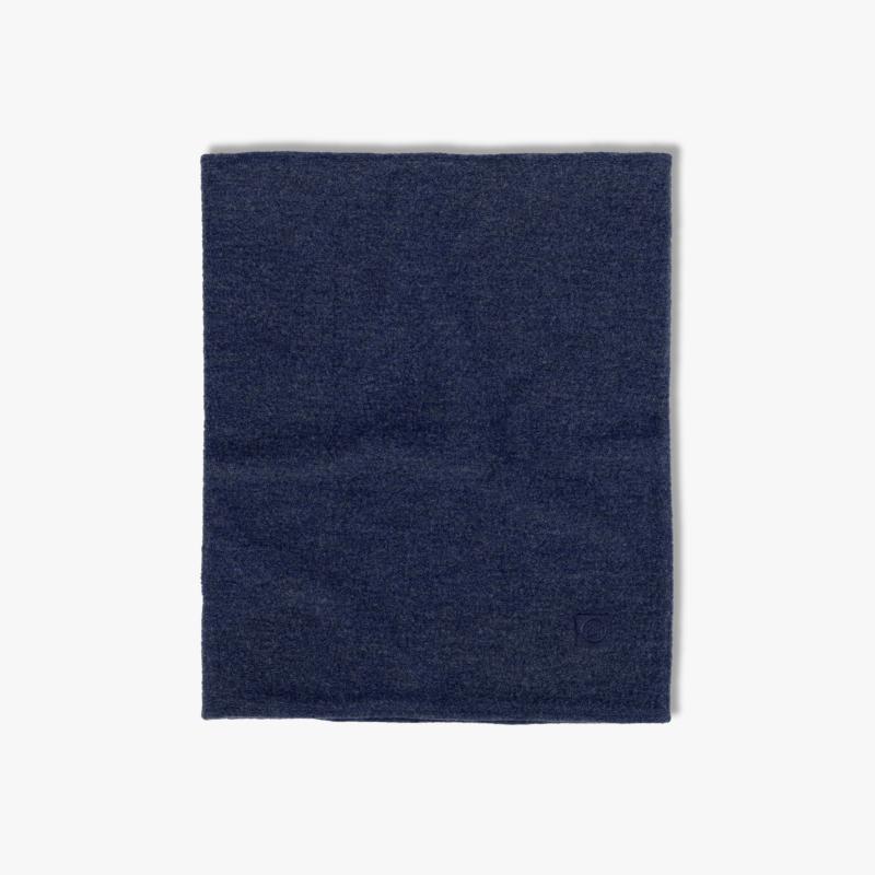 Buff Merino Fleece Navy