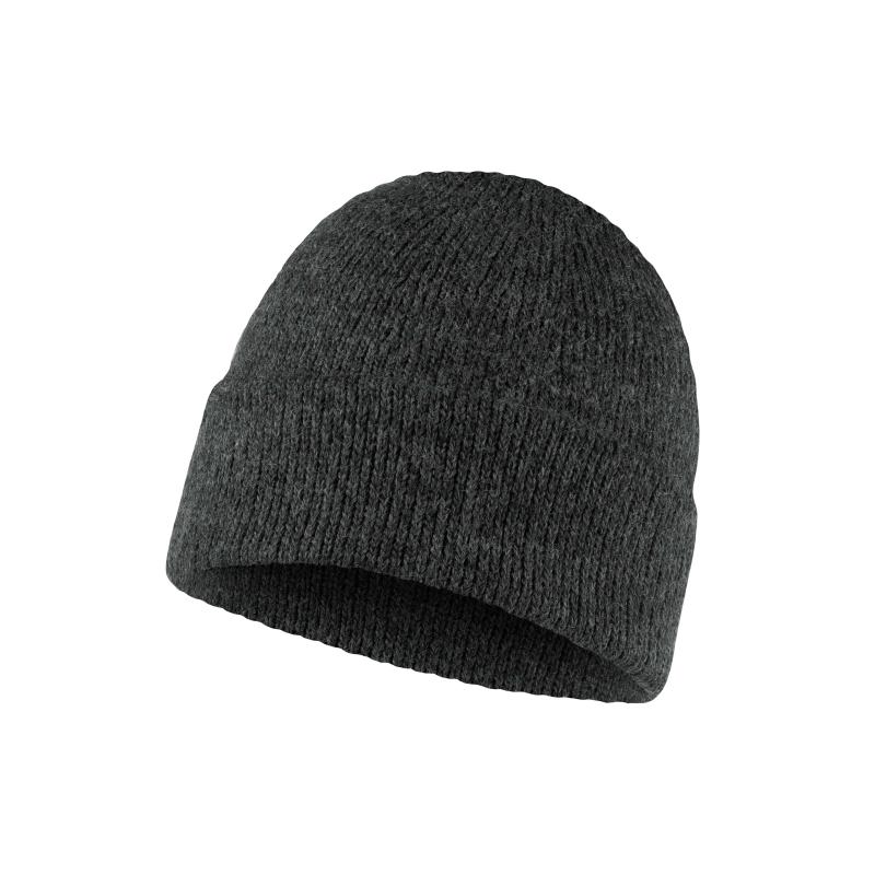 Buff Knitted Hat Jarn Graphite