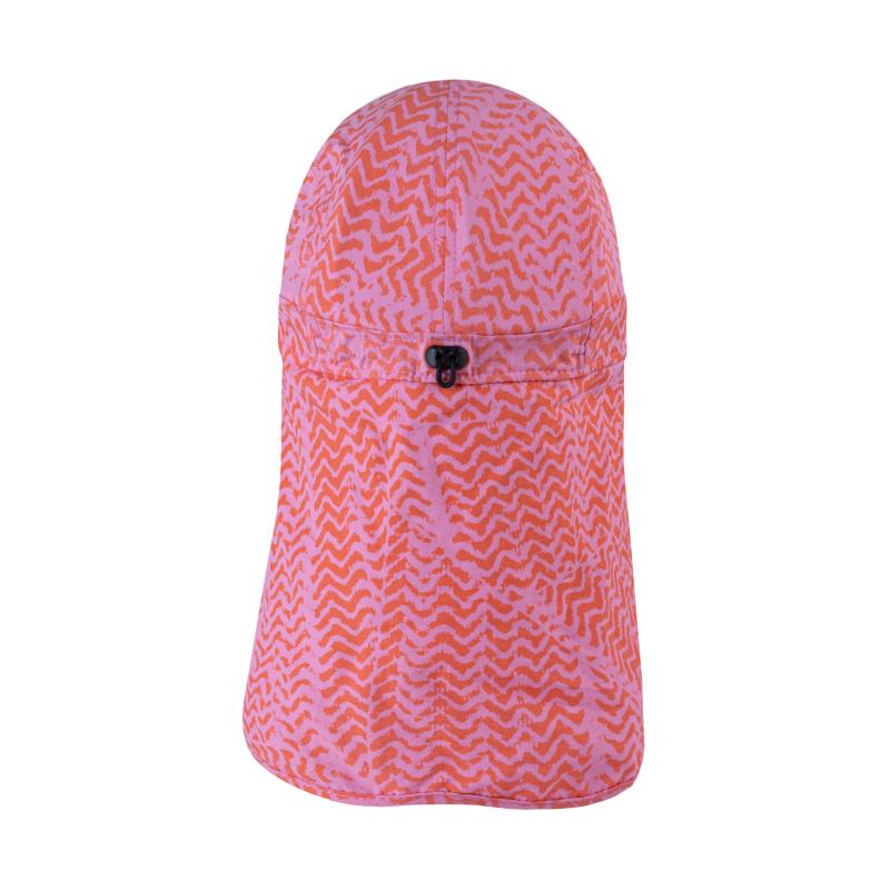 Buff Sahara Cap Kumkara Fuchsia