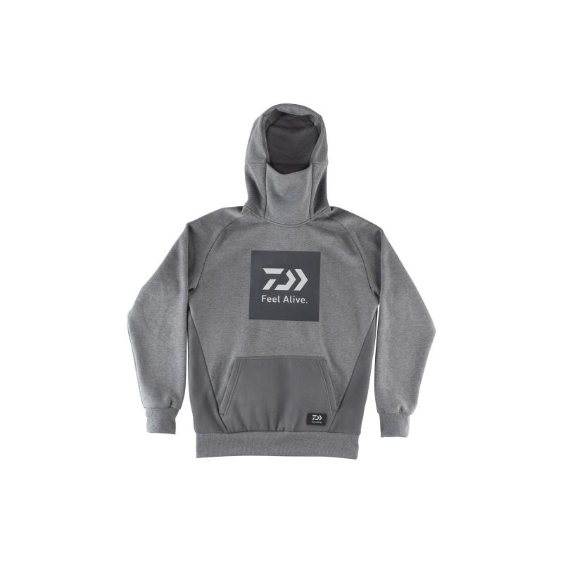 Daiwa D-Vec Snood Hoodie grau L