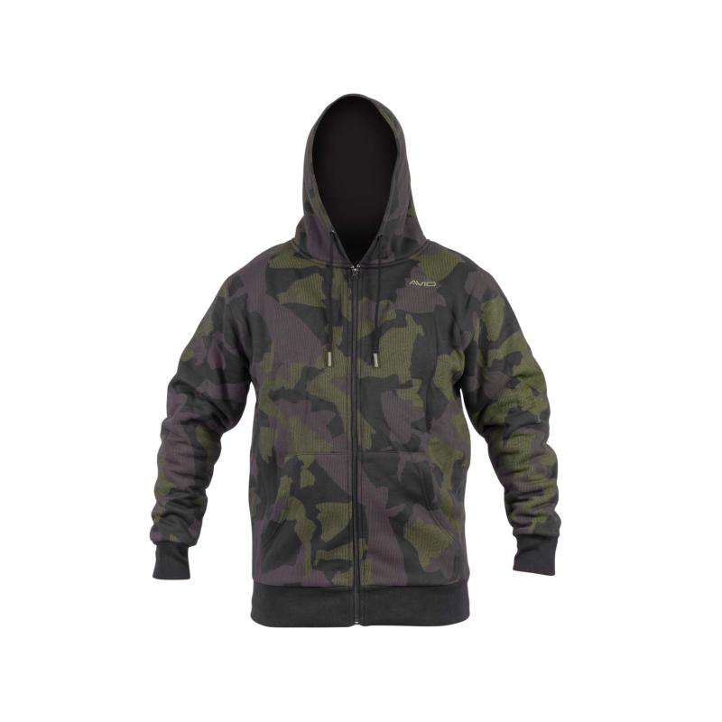 Avid Distortion Camo Zip Hoodie - Small