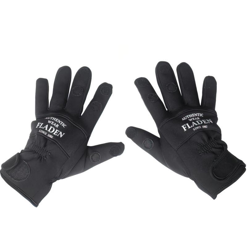 FLADEN Neoprene Gloves Schwarz L split finger