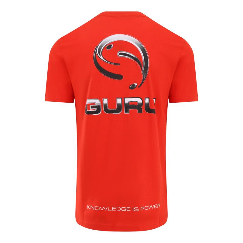 Guru Semi Logo Tee Red S