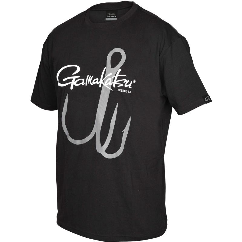 Gamakatsu T-Shirt Treble 13 Black M