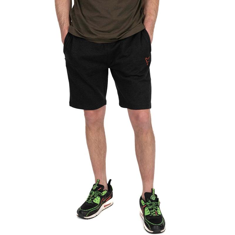 Fox Collection LW Jogger short - Black / Orange - M