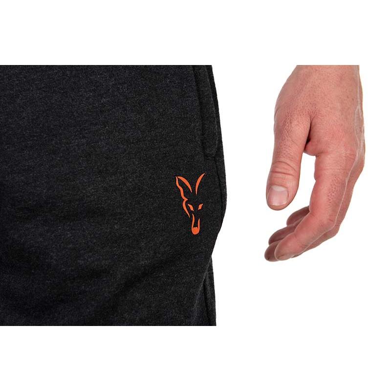 Fox Collection LW Jogger short - Black / Orange - M