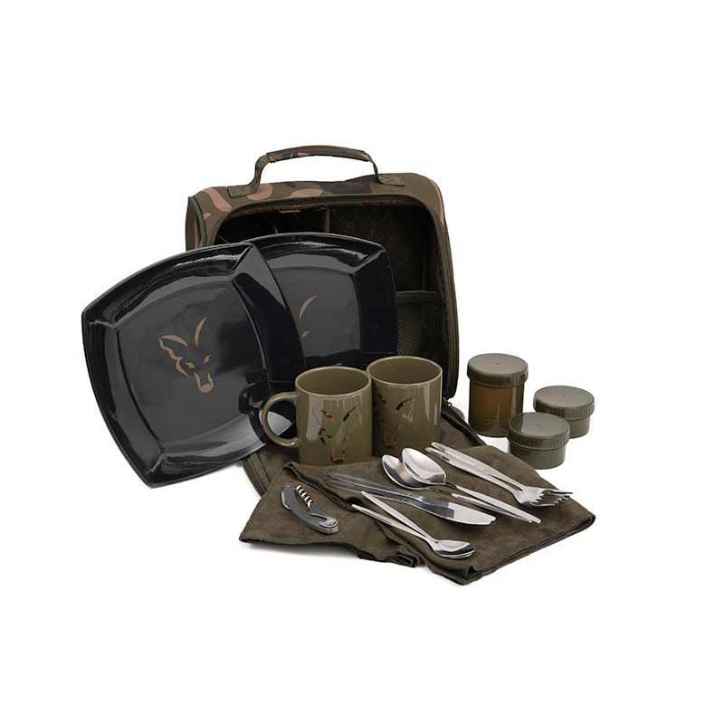 Fox Camolite 2 person dinner set