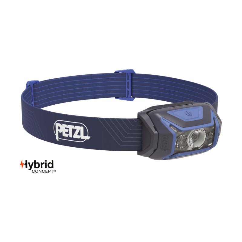 Petzl Actik Lampe Blau 450 Lumen