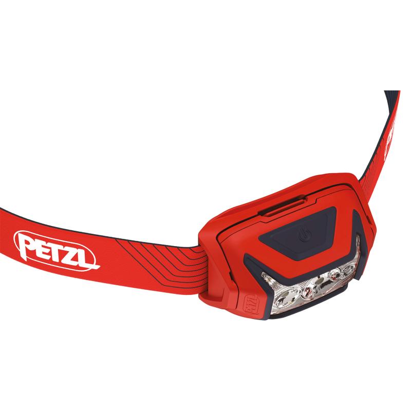 Petzl Actik Lampe Rot 450 Lumen