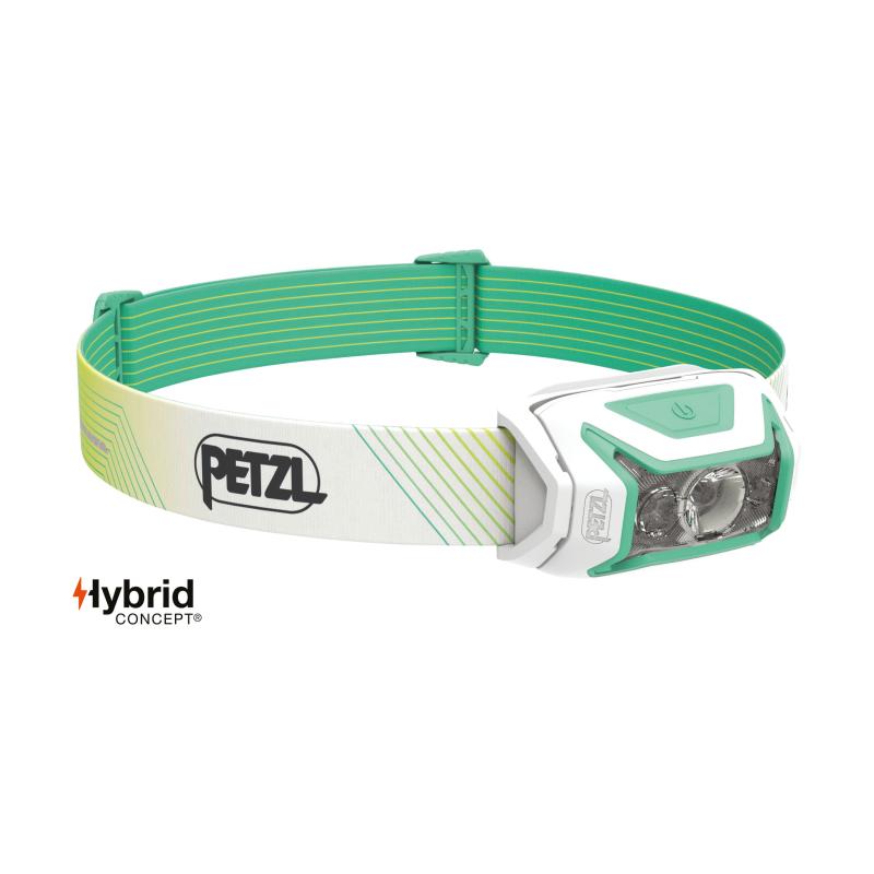 Petzl Actik Core Lampe Grün 550 Lumen