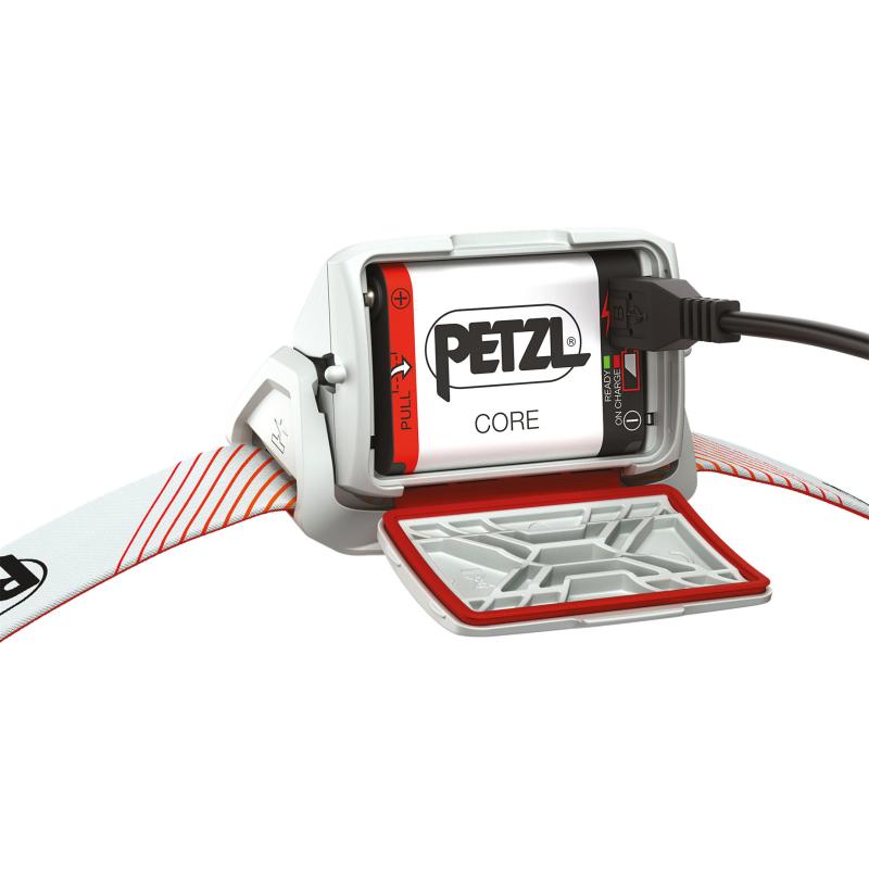 Petzl Actik Core Lampe Rot 550 Lumen