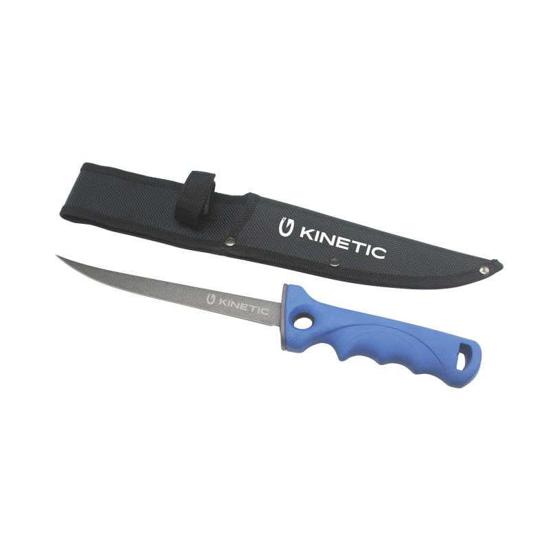 Kinetic Fillet Knife Soft Grip 7" Blue/Black