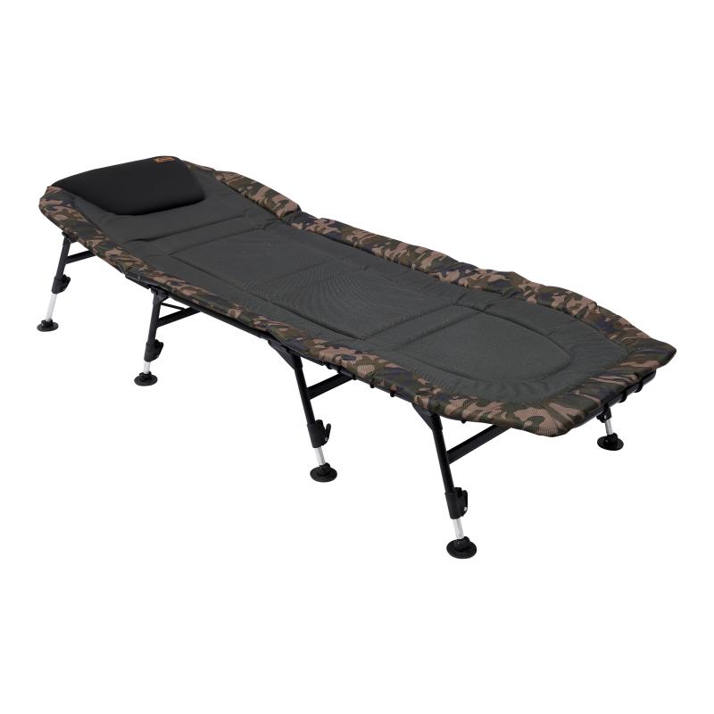 Prologic Avenger Bedchair 8 Leg 200X75cm 9.6Kg 120Kg 75X200cm 30-45cm